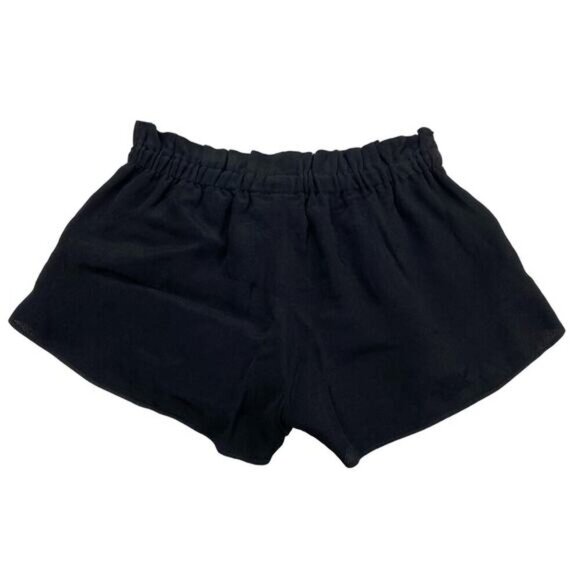 WILFRED Aritzia Montrouge Crepe Paperbag Short Sz XXS Black - Picture 4 of 4